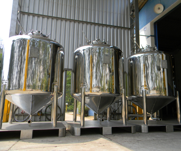 Tanque de Inox industrial