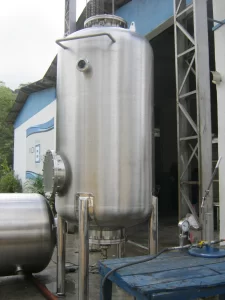 Vasos de pressão em aço inox