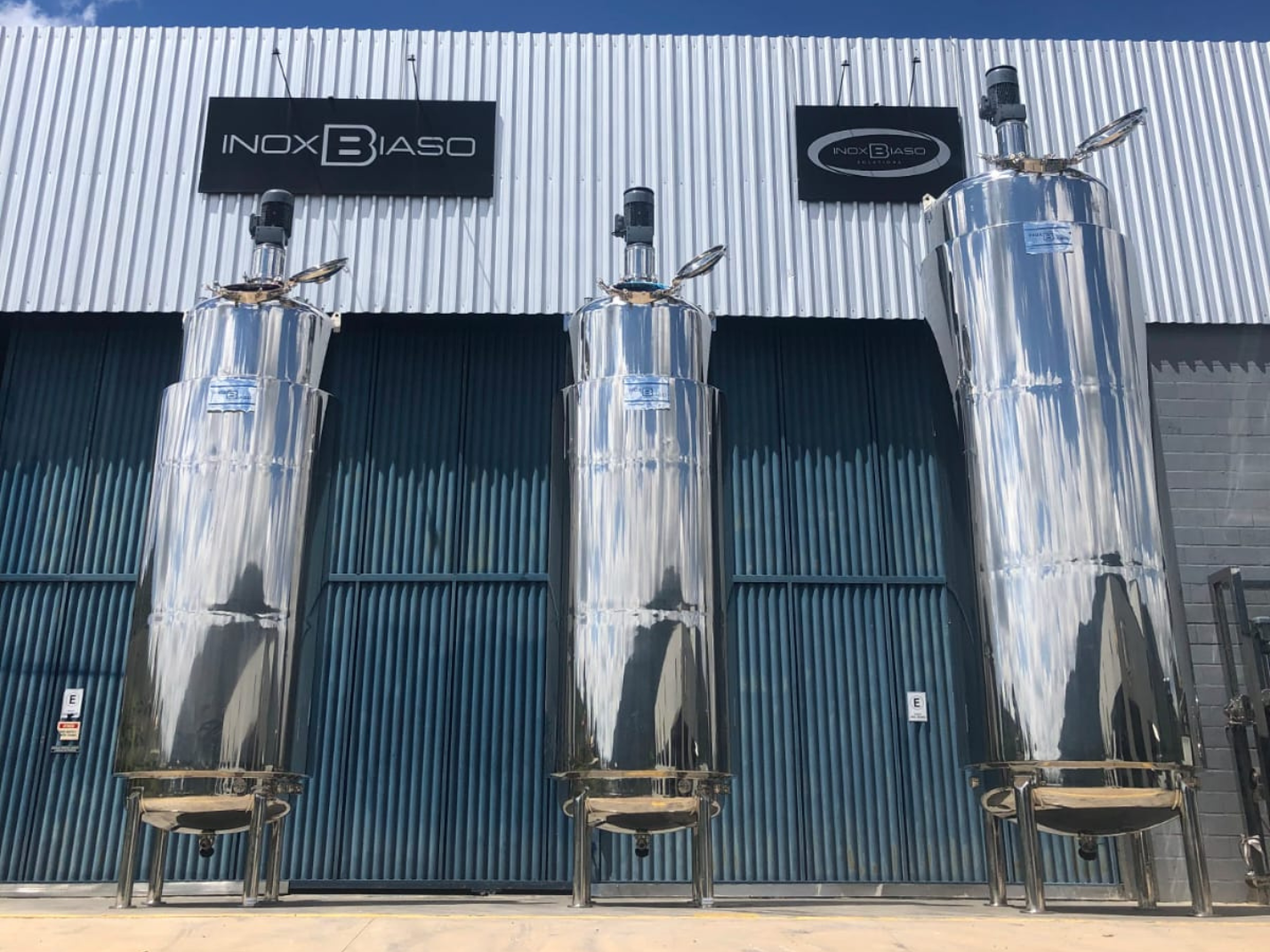 Biorreator em aço inox - Inox Biaso