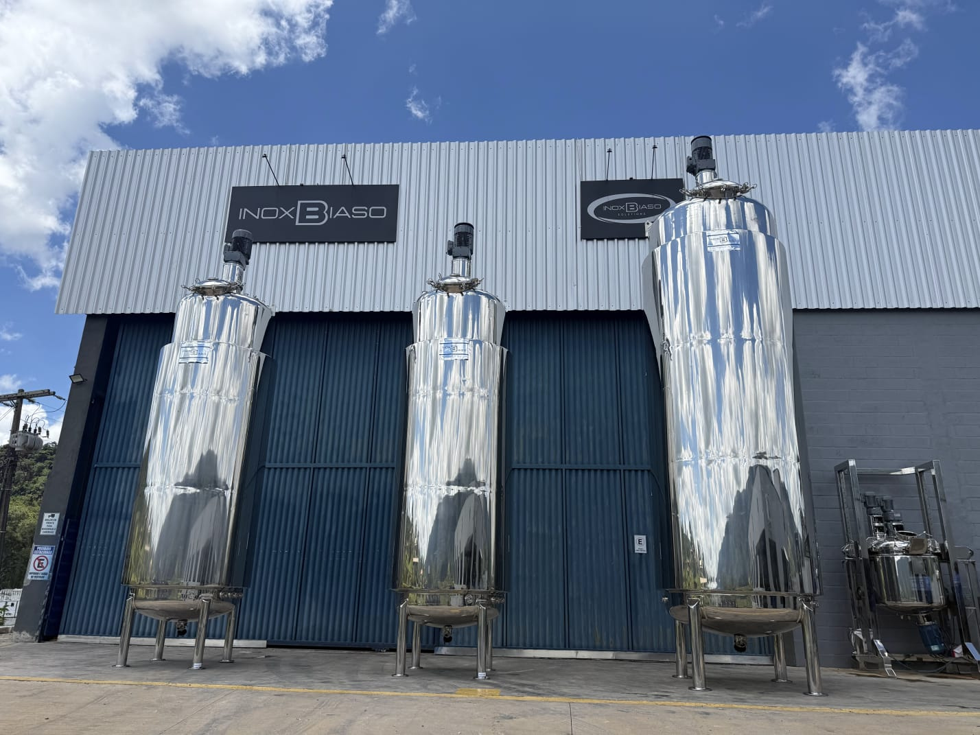 Biorreator em aço inox - Inox Biaso
