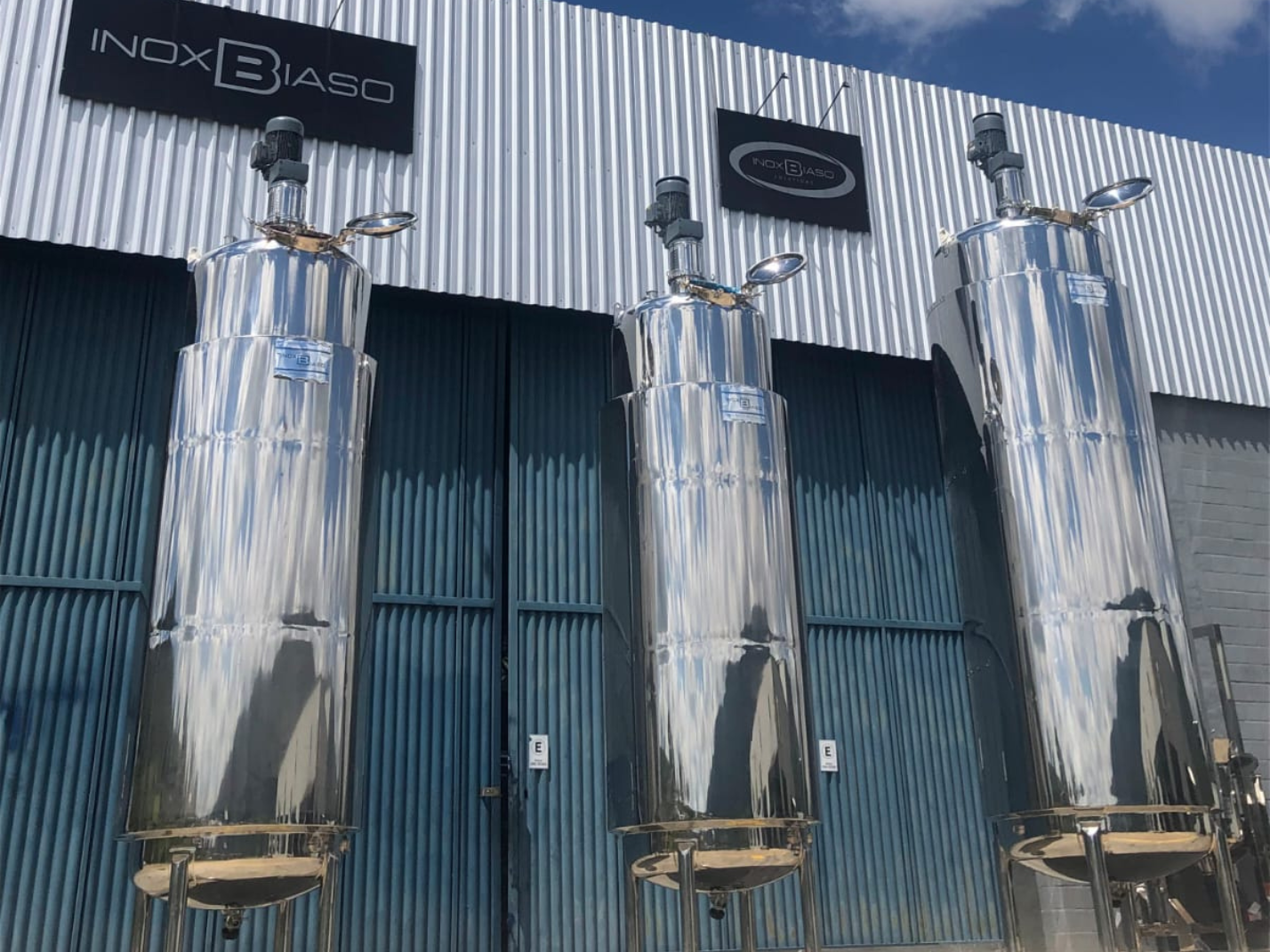 Biorreator em aço inox - Inox Biaso