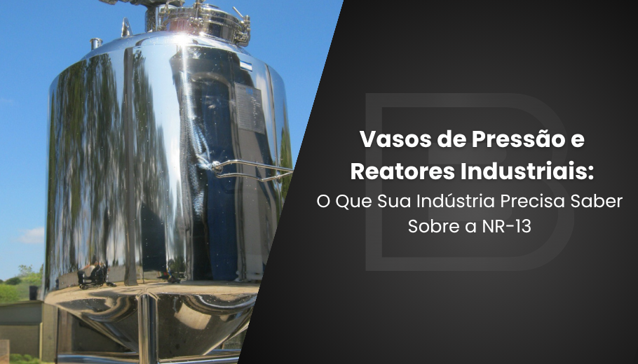 Vaso de pressão fabricados em aço inox pela Inox Biaso, com acabamento sanitário e estrutura em total conformidade com a NR-13.