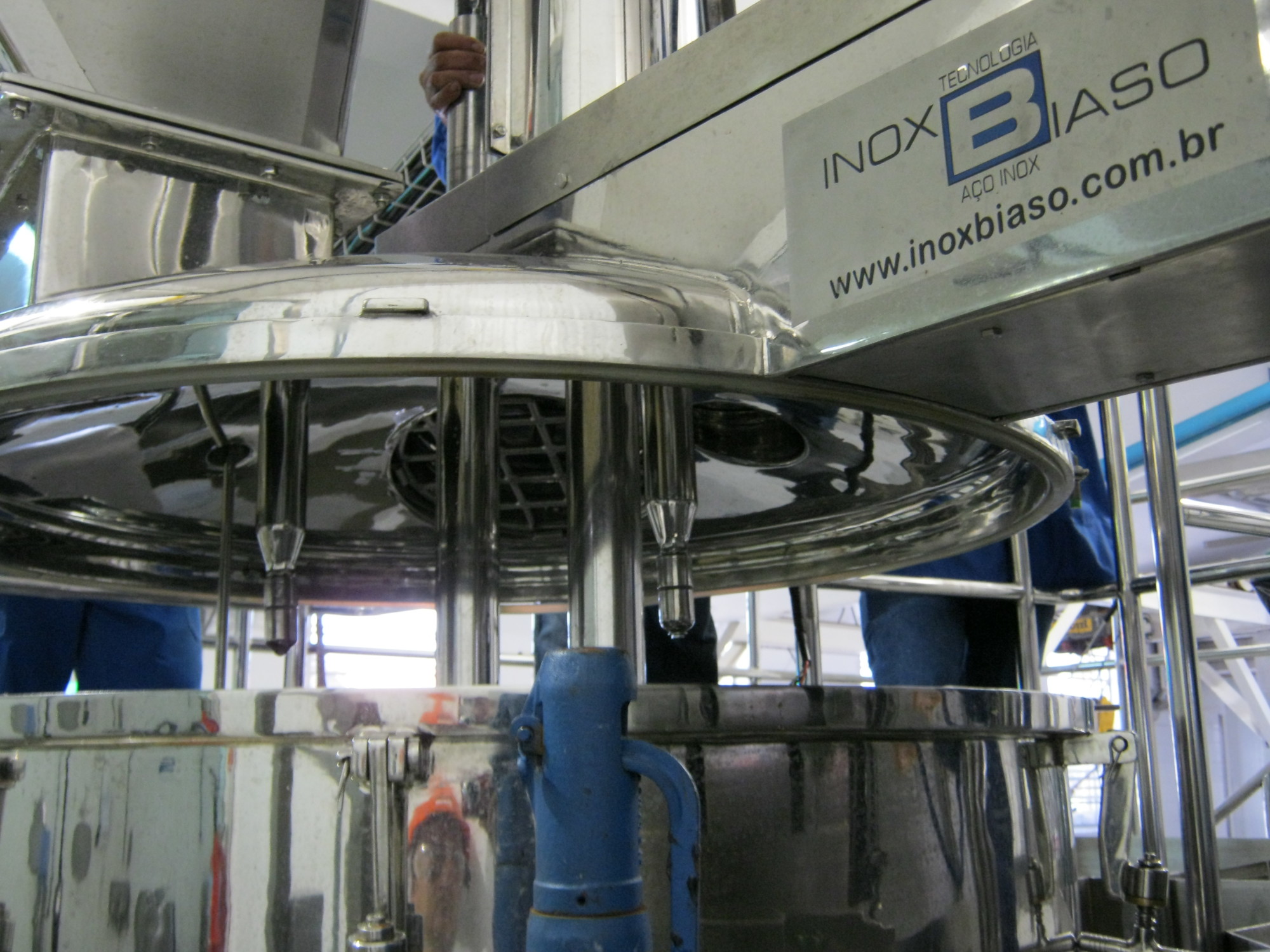 Reator com basculamento em aço inox - Inox Biaso