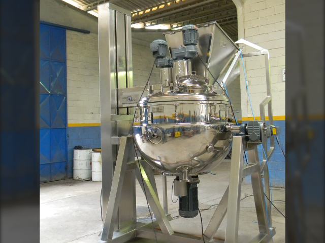 Reator com basculamento em aço inox - Inox Biaso
