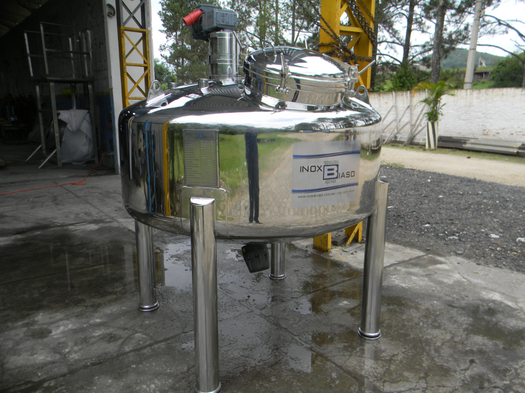 Reator Industrial em Aço Inox