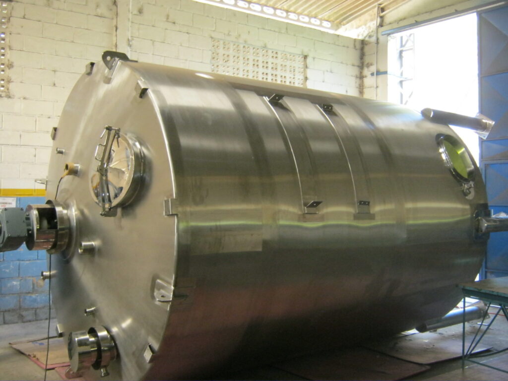 Tanque de Armazenamento em Aço Inox