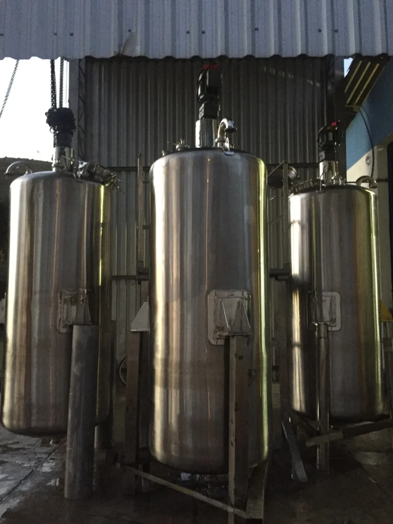 Tanque de Pré Mistura em Aço Inox - Inox Biaso